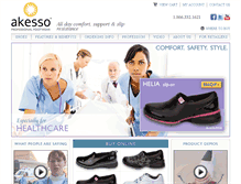 Tablet Screenshot of akesso.com